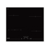 Sharp 4 Gözlü Full Elektrikli Ocak Siyah